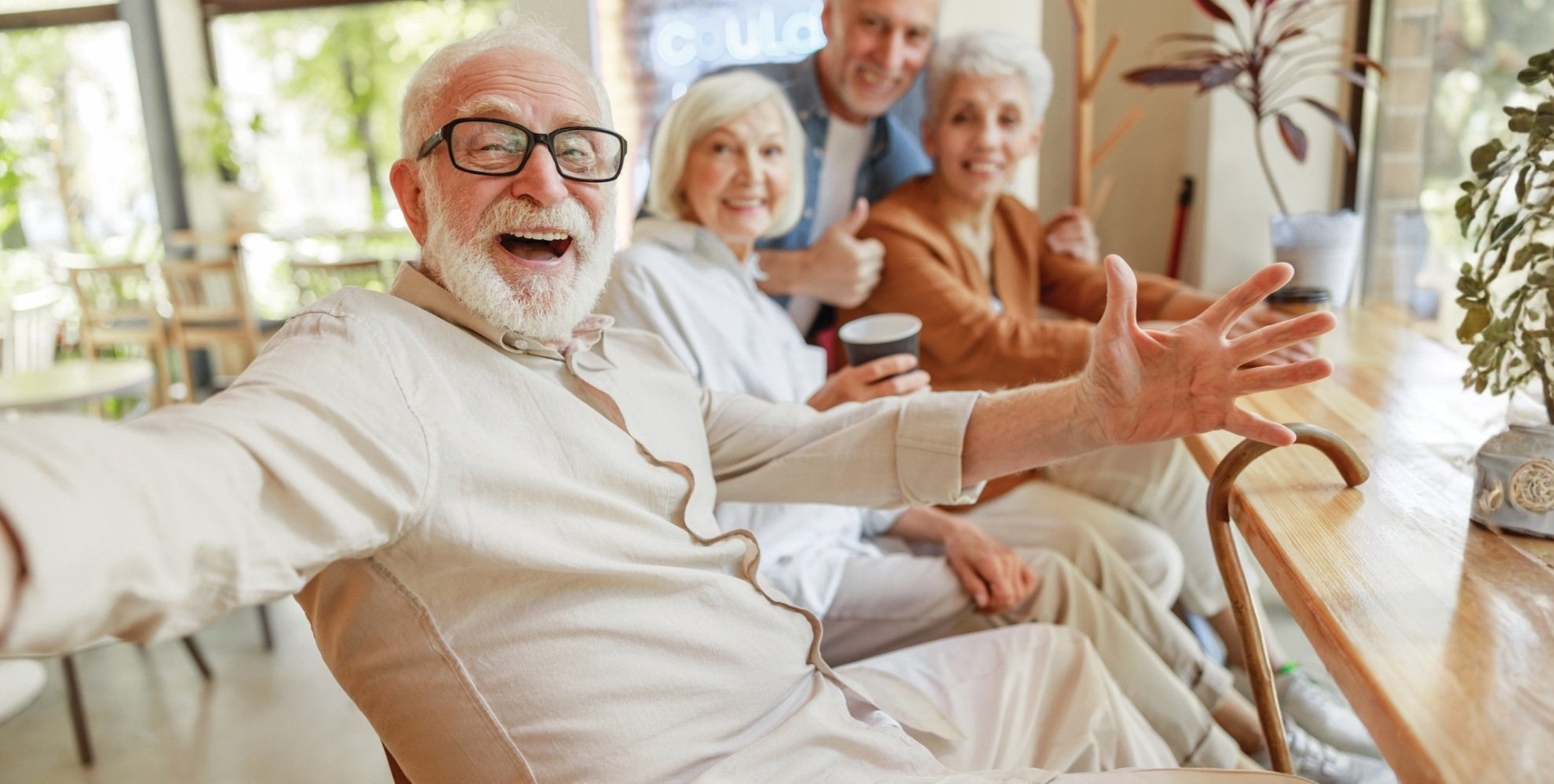 Man and Friends centered 1920