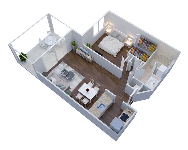 The Cambridge floor plan